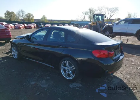 2016 BMW 435I Gran Coupe xDrive из США, поврежденный, VIN WBA4B3C55GG528796